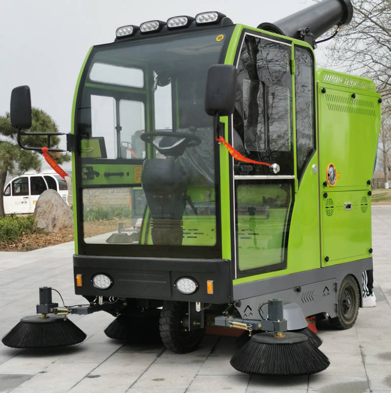 攀枝花道路清洁广泛应用电动环卫清扫车